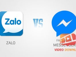 Zalo vs Facebook messenger