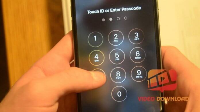 Hình 1: Điện thoại iPhone quên mật khẩu