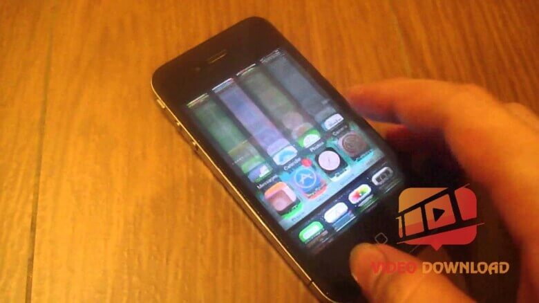 Hình 2: Điện thoại iPhone bị nháy màn hình