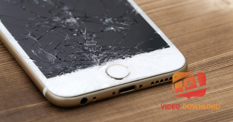 Hình 4: Điện thoại iPhone vỡ màn hình